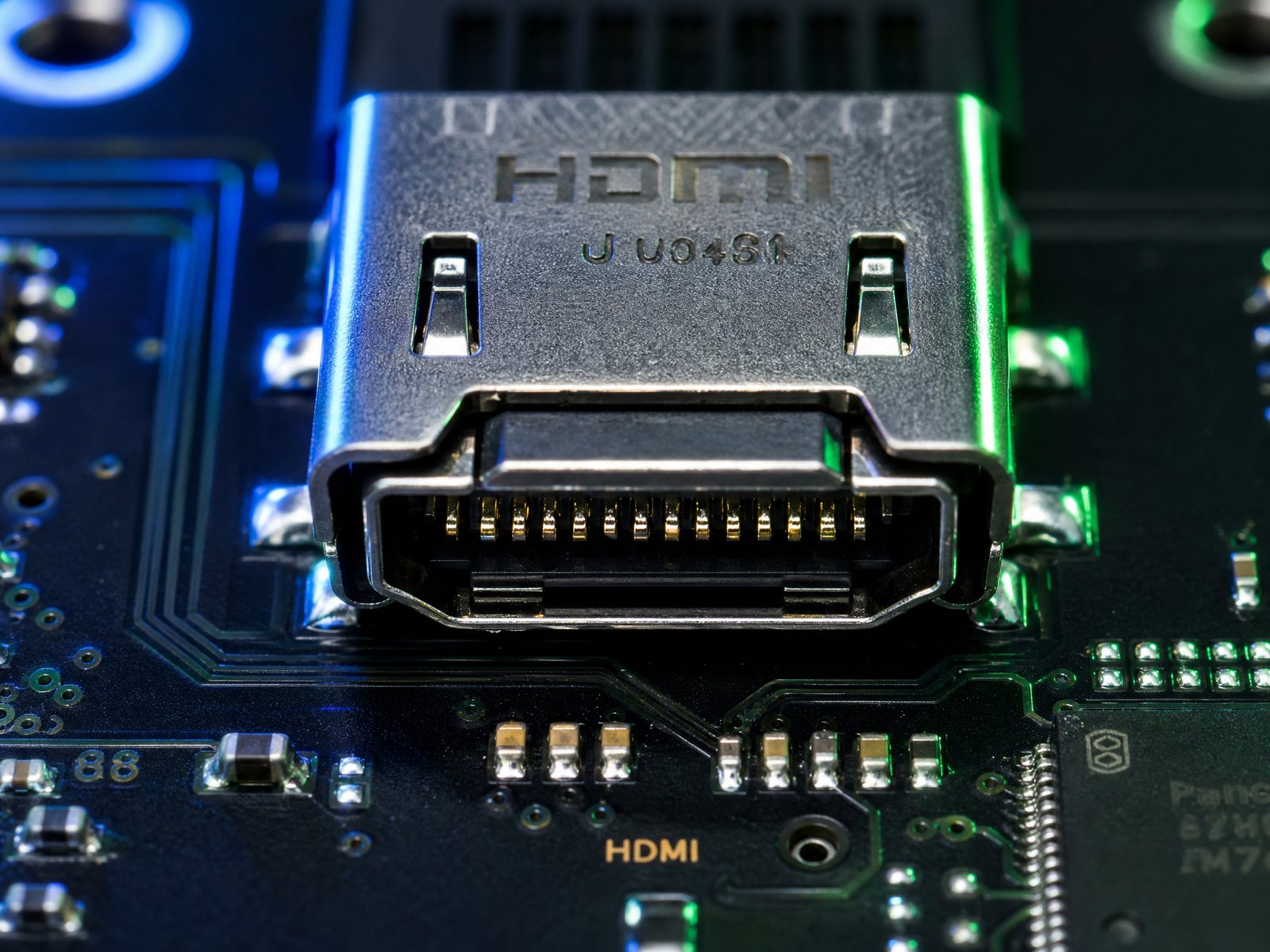 Repaired HDMI port